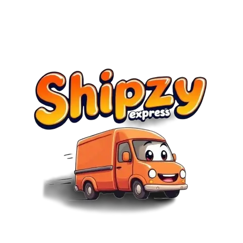 Shipzy Express - Fast and reliable delivery service with friendly orange delivery van